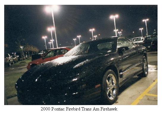 2000 Pontiac Firebird Trans Am Firehawk