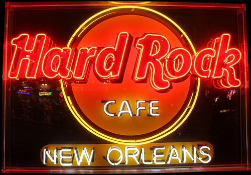 Hard Rock Caf Sign