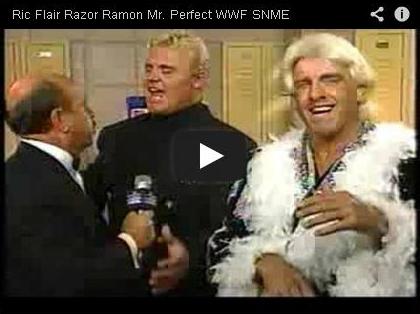 Ric Flair Razor Ramon Mr. Perfect WWF SNME