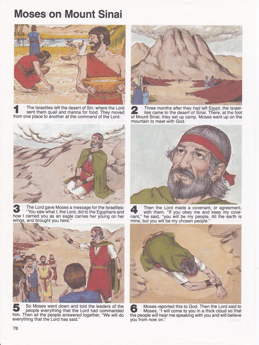 Moses On Mount Sinai