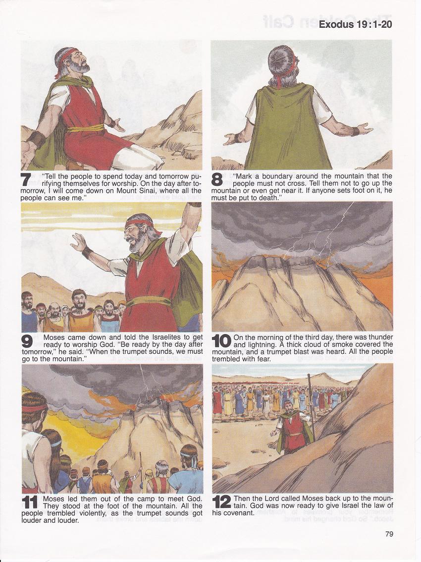 Moses On Mount Sinai